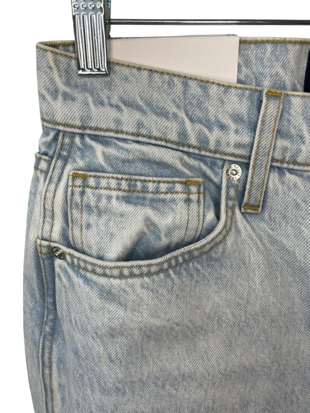 Veronica Beard Dylan Ankle High Rise Straight Jeans Stone Wmn's Sz 28 $348 NWT - Picture 4 of 10
